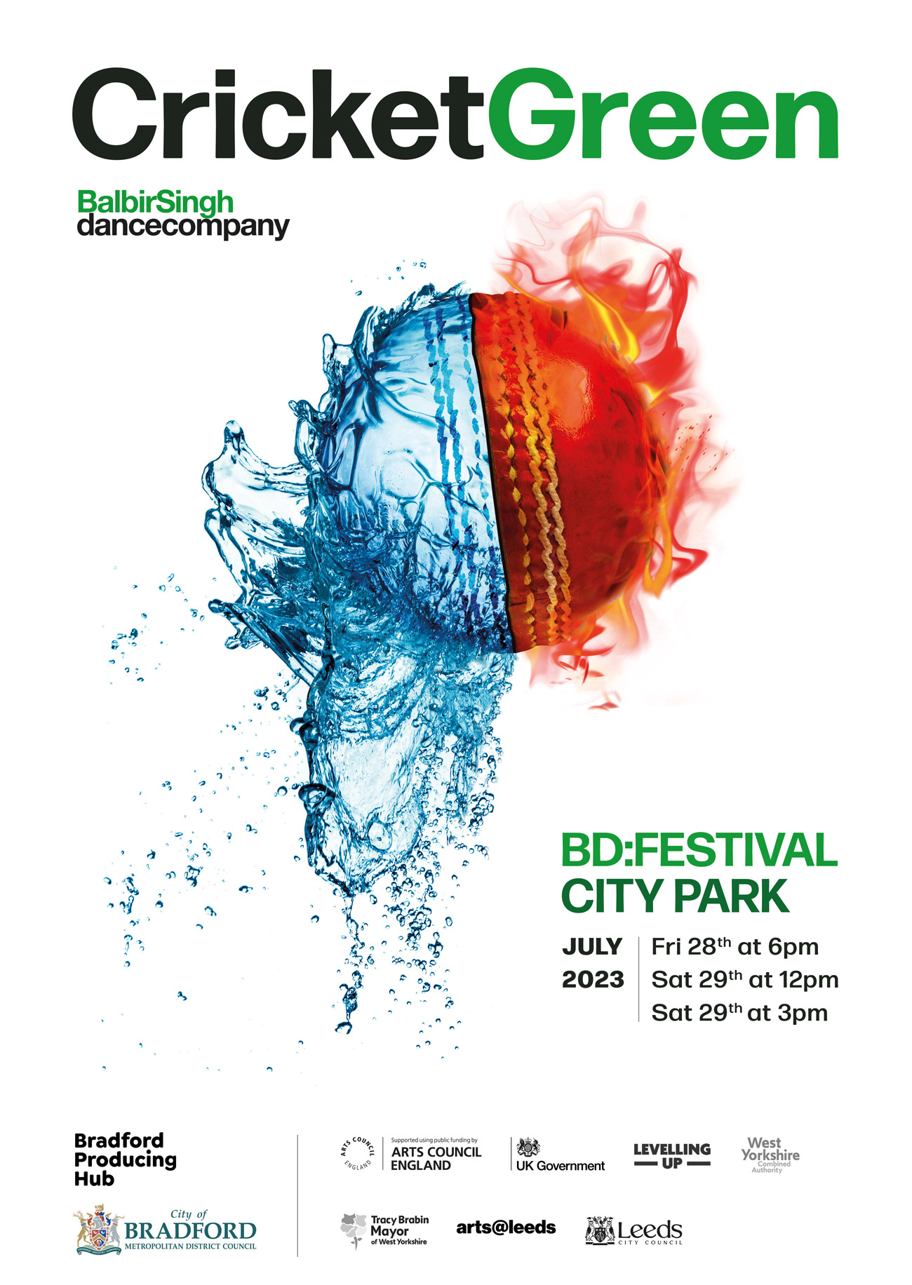 Cricket Green Poster